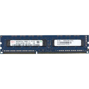 HPE 4GB, PC3-12800E, dual-rank x8 - 684034-001