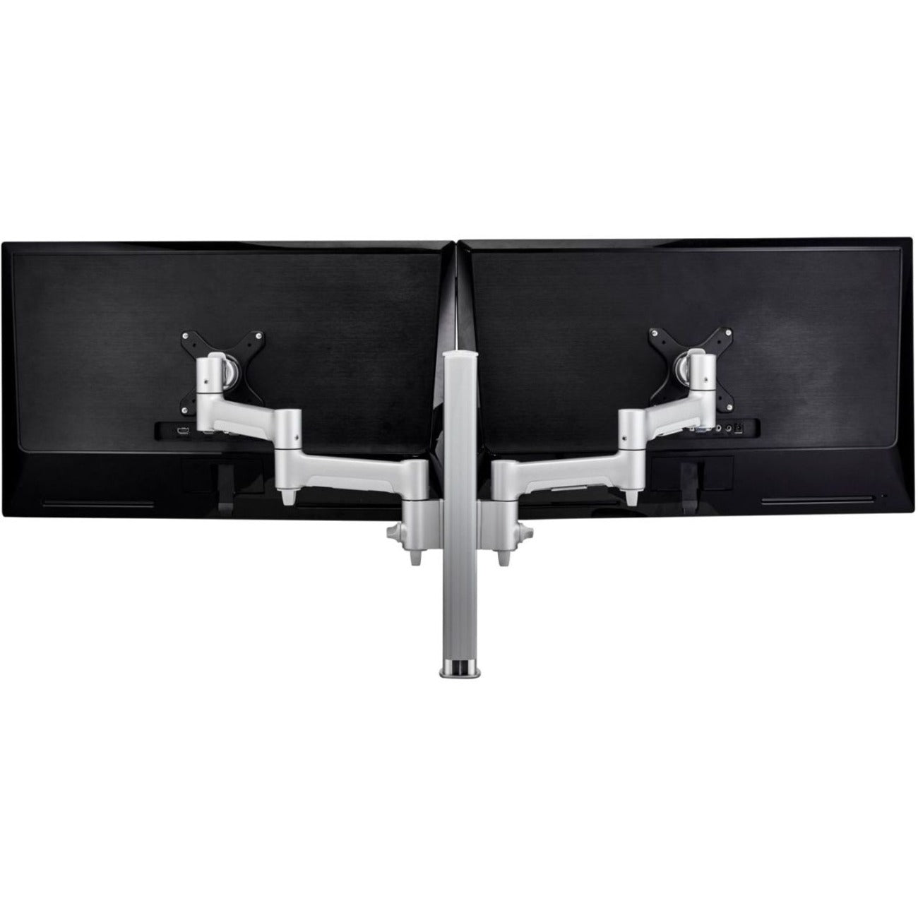 Atdec Modular AWMS-2-4640-F-S Desk Mount for Monitor, Flat Panel Display, Curved Screen Display - Silver - AWMS-2-4640-F-S