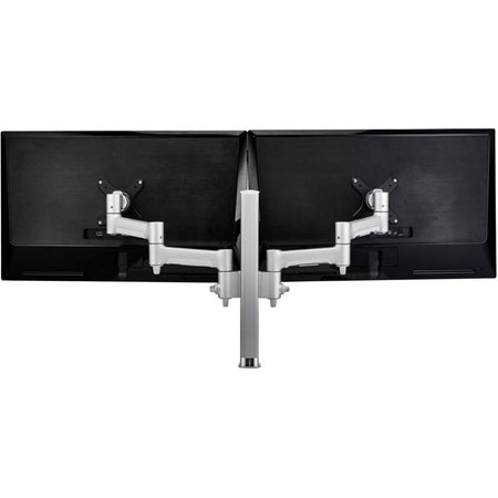 Atdec Modular AWMS-2-4640-F-S Desk Mount for Monitor, Flat Panel Display, Curved Screen Display - Silver - AWMS-2-4640-F-S