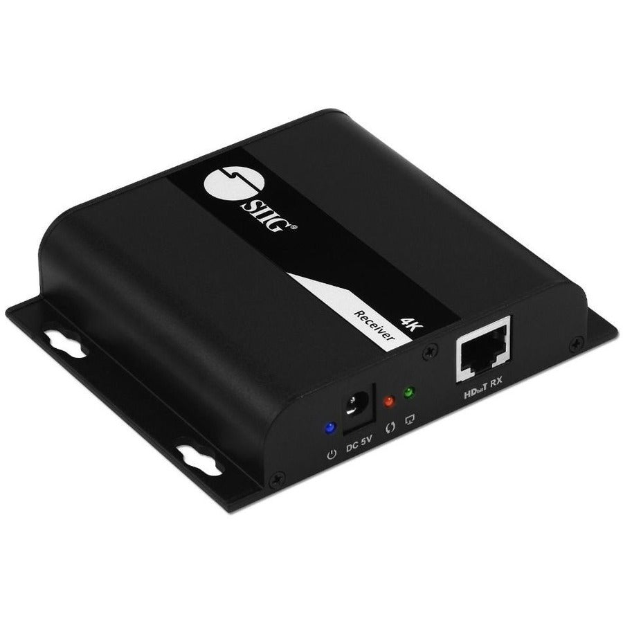 SIIG HDMI 4K30Hz HDbitT over IP Extender - Receiver - CE-H25E11-S2