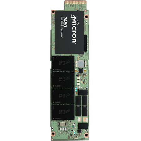 Micron 7450 PRO 1.92 TB Solid State Drive - E1.S - EDSFF Internal - PCI Express NVMe (PCI Express NVMe 4.0 x4) - Read Intensive - TAA Compliant - MTFDKBZ1T9TFR-1BC15ABYYR