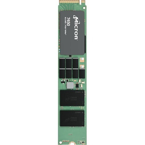 Micron 7450 PRO 3.84 TB Solid State Drive - M.2 22110 Internal - PCI Express NVMe (PCI Express NVMe 4.0 x4) - Read Intensive - TAA Compliant - MTFDKBG3T8TFR-1BC1ZABYYR