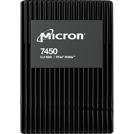 Micron 7450 MAX 12.80 TB Solid State Drive - 2.5" Internal - U.3 (PCI Express NVMe 4.0 x4) - Mixed Use - TAA Compliant - MTFDKCC12T8TFS-1BC15ABYYR