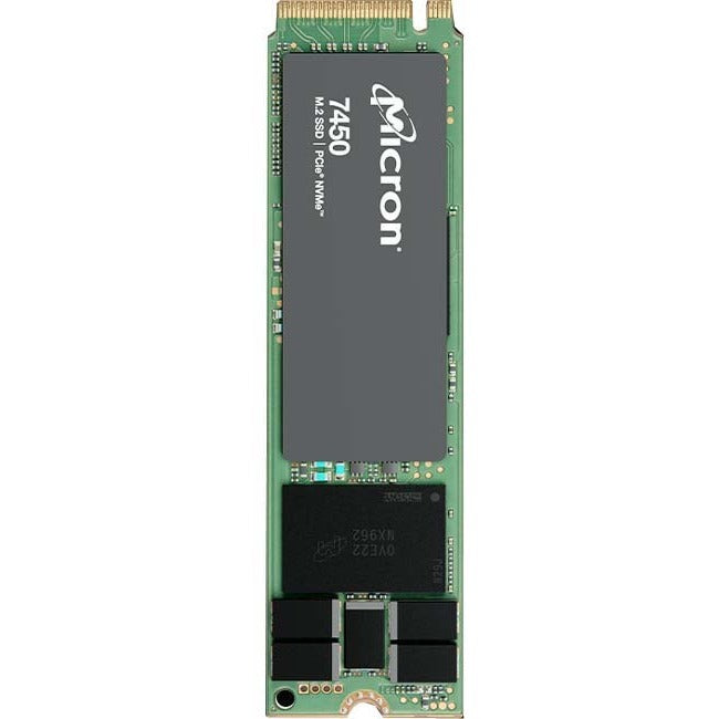 Micron 7450 MAX 800 GB Solid State Drive - M.2 2280 Internal - PCI Express NVMe (PCI Express NVMe 4.0 x4) - Mixed Use - TAA Compliant - MTFDKBA800TFS-1BC1ZABYYR