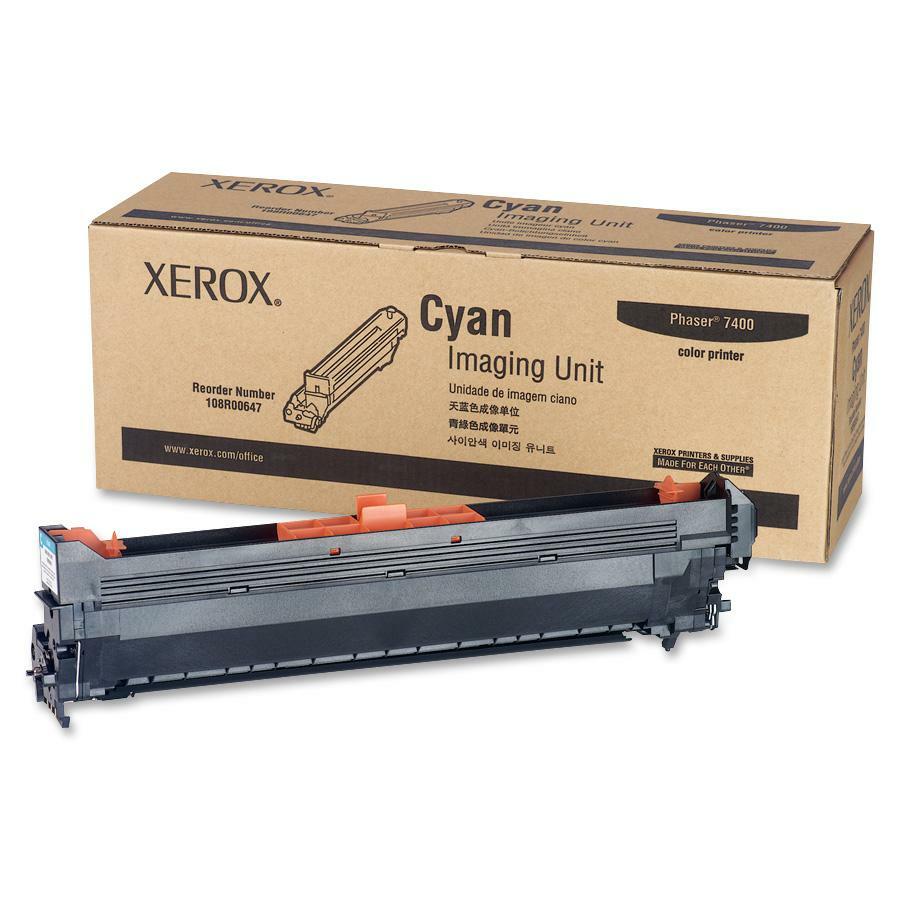 Xerox Cyan Imaging Unit For Phaser 7400 Printer - 108R00647