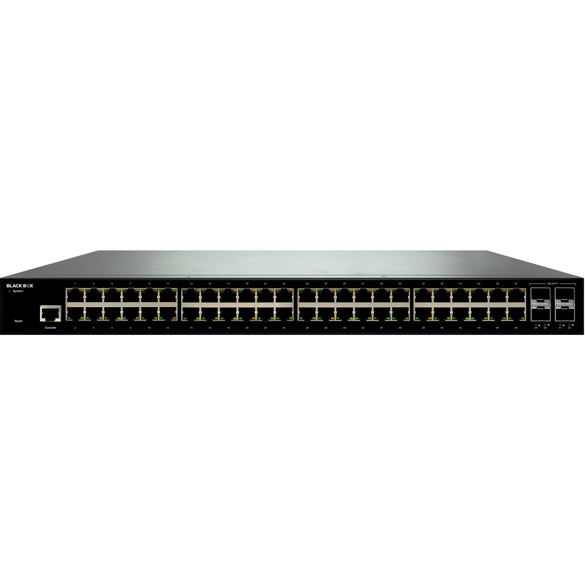 Black Box GB Ethernet Managed Switch - 48 RJ45, 4 SFP+ - LGB5052A-R3