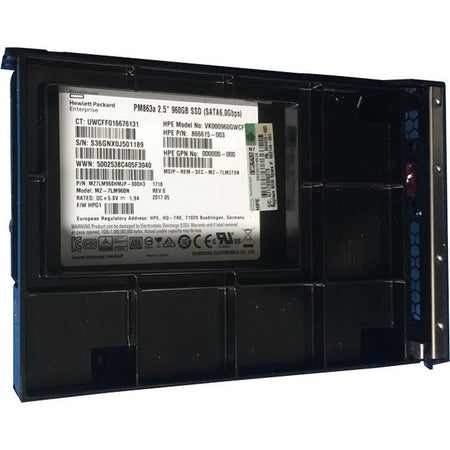 HPE 1 TB Hard Drive - 3.5" Internal - SATA (SATA/600) - 882145-001