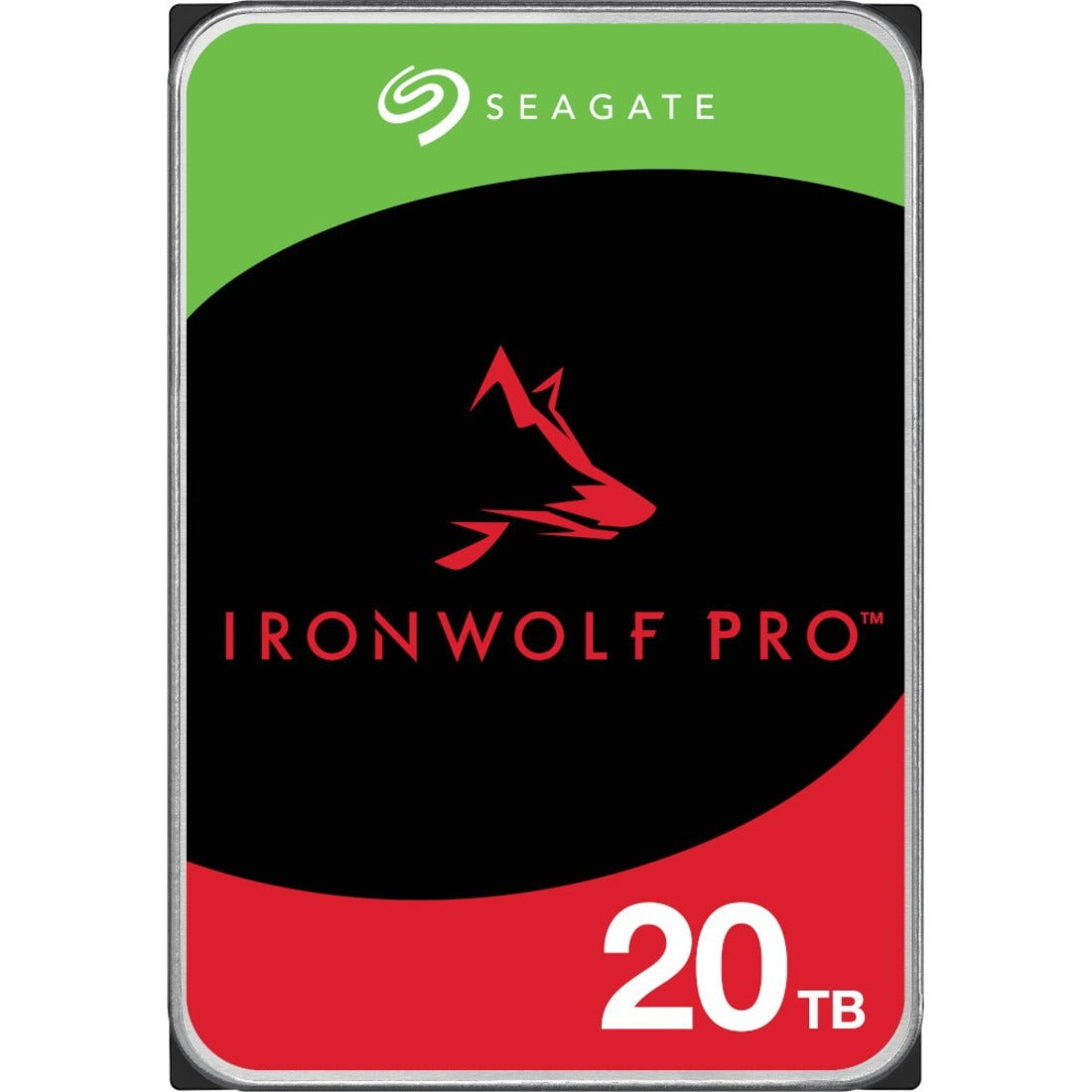 Seagate IronWolf Pro ST20000NT001 20 TB Hard Drive - 3.5" Internal - SATA (SATA/600) - Conventional Magnetic Recording (CMR) Method - ST20000NT001