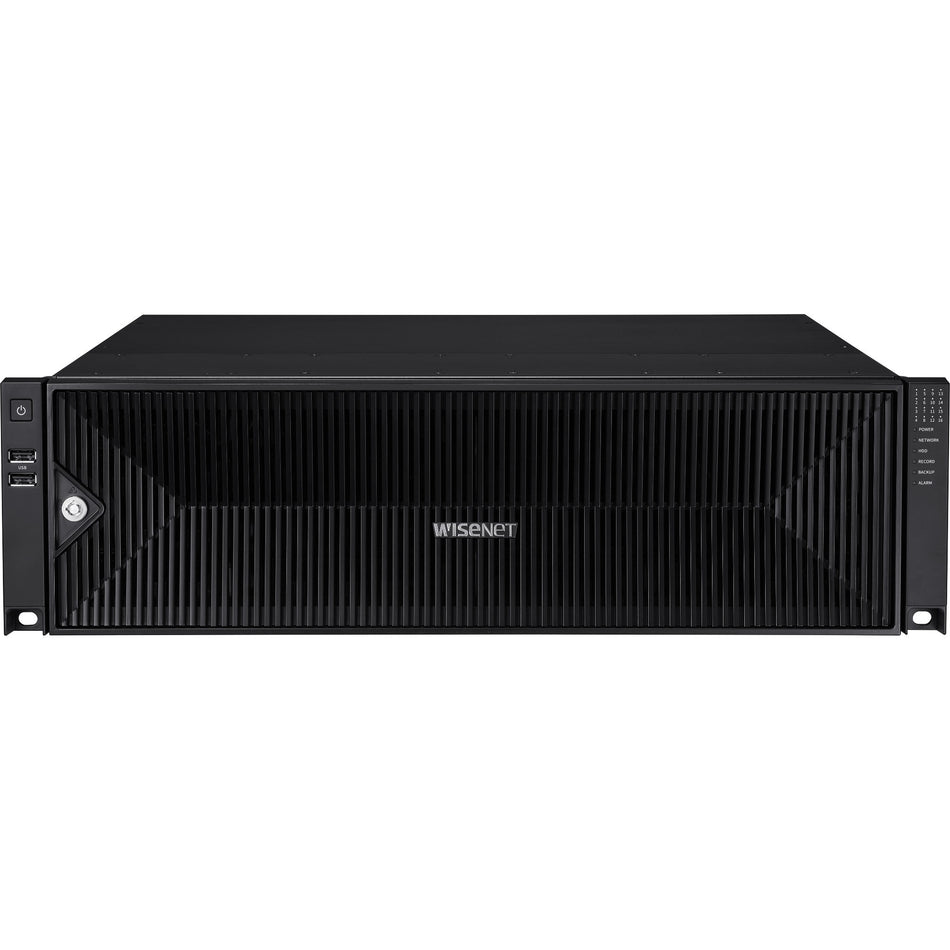 Wisenet 32CH 8K 400Mbps H.265 AI NVR - 20 TB HDD - PRN-3200B4-20TB