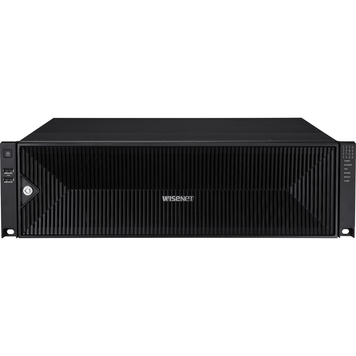 Wisenet 32CH 8K 400Mbps H.265 AI NVR - 56 TB HDD - PRN-3200B4-56TB