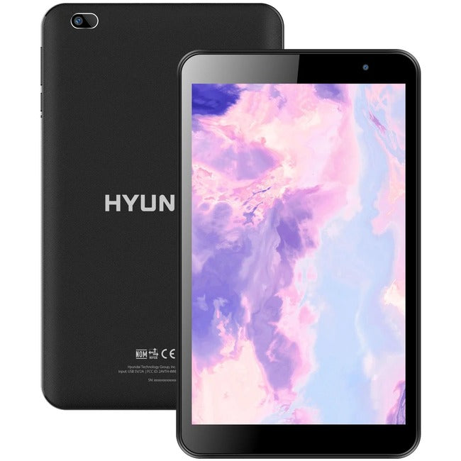 Hyundai HyTab Plus 8WB1 Tablet - 8" HD - 32 GB Storage - Black - HT8WB1RBK02A