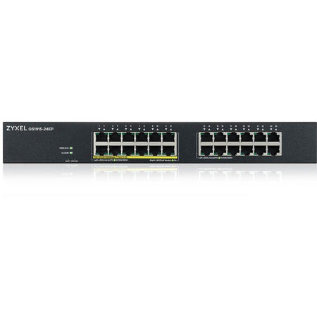 ZYXEL 24-port GbE Smart Managed PoE Switch - GS1915-24EP
