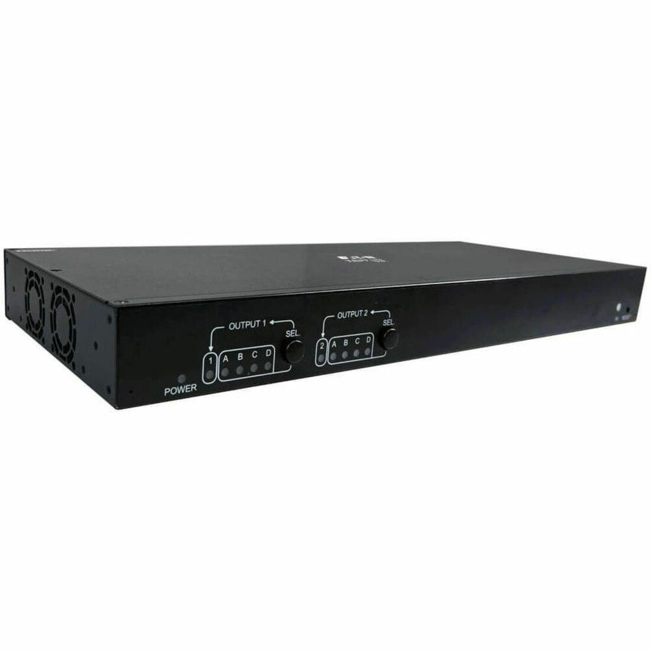 Eaton Tripp Lite Series 4x2 HDMI over Cat6 Matrix Switch Kit, Switch/2x Pigtail Receivers - 4K 60 Hz, HDR, 4:4:4, PoC, 230 ft. (70.1 m), TAA - B127A-4X2-BH2PH