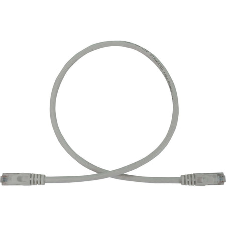 Eaton Tripp Lite Series Cat6a 10G Snagless Molded UTP Ethernet Cable (RJ45 M/M), PoE, White, 3 ft. (0.9 m) - N261-003-WH