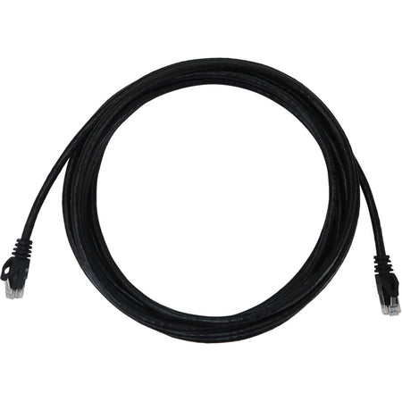 Eaton Tripp Lite Series Cat6a 10G Snagless Molded UTP Ethernet Cable (RJ45 M/M), PoE, Black, 15 ft. (4.6 m) - N261-015-BK