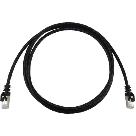 Eaton Tripp Lite Series Cat6a 10G Snagless Shielded Slim STP Ethernet Cable (RJ45 M/M), PoE, Black, 6 ft. (1.8 m) - N262-S06-BK
