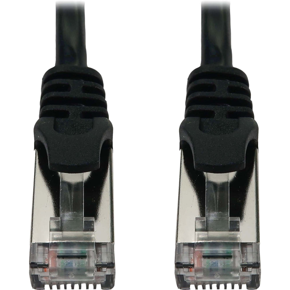 Eaton Tripp Lite Series Cat6a 10G Snagless Shielded Slim STP Ethernet Cable (RJ45 M/M), PoE, Black, 7 ft. (2.1 m) - N262-S07-BK