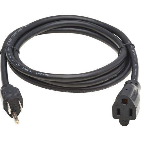 Eaton Tripp Lite Series Power Extension Cord, NEMA 5-15P to NEMA 5-15R - 13A, 120V, 16 AWG, 6 ft. (1.8 m), Black - P022-006-13A
