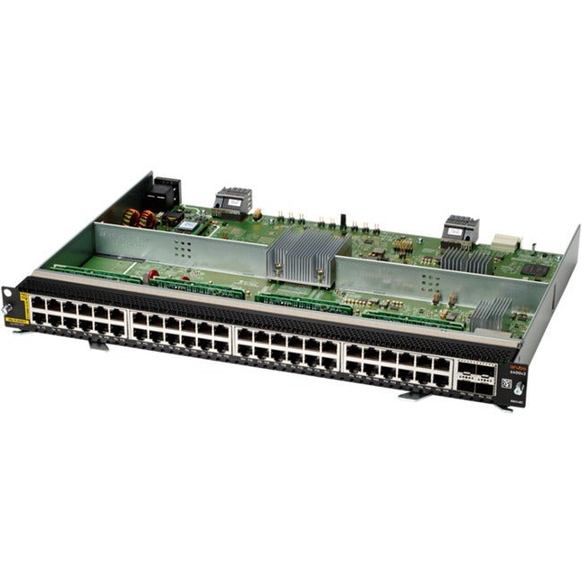 Aruba 48-port 1GbE Class 6 PoE and 4-port SFP56 v2 Module - R0X40C