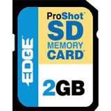 EDGE Tech 2GB ProShot Secure Digital Card -130x - PE201265