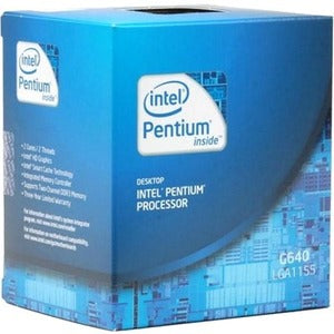 Intel-IMSourcing Intel Pentium G600 G640 Dual-core (2 Core) 2.80 GHz Processor - Retail Pack - BX80623G640