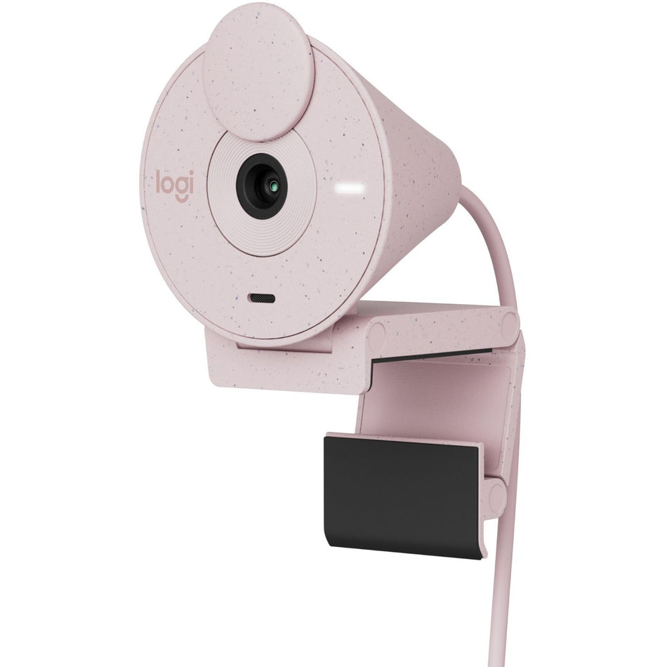 Logitech BRIO 300 Webcam - 2 Megapixel - 30 fps - Rose - USB Type C - Retail - 960-001447