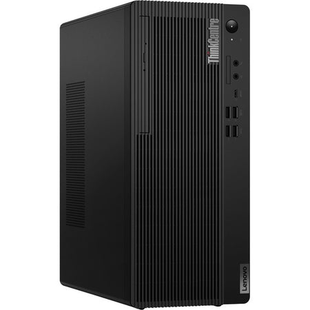 Lenovo ThinkCentre M90t Gen 3 11TN003QUS Desktop Computer - Intel Core i5 12th Gen i5-12500 Hexa-core (6 Core) 3 GHz - 16 GB RAM DDR5 SDRAM - 256 GB NVMe M.2 PCI Express PCI Express NVMe 4.0 x4 SSD - Tower - Black - 11TN003QUS