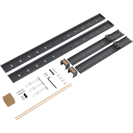 Heckler Design Mounting Rail Kit for Display, Wall Mount - Black Gray - H803-BG