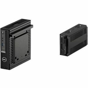 Dell CPU Mount for Thin Client, Monitor, Power Adapter - Black - R07NF