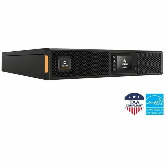 Vertiv Liebert GXT5 TAA UPS with RDU101 Card - 1000VA/1000W 120V Rack/Tower - GXT5-1000LVRT2UXLTAAN