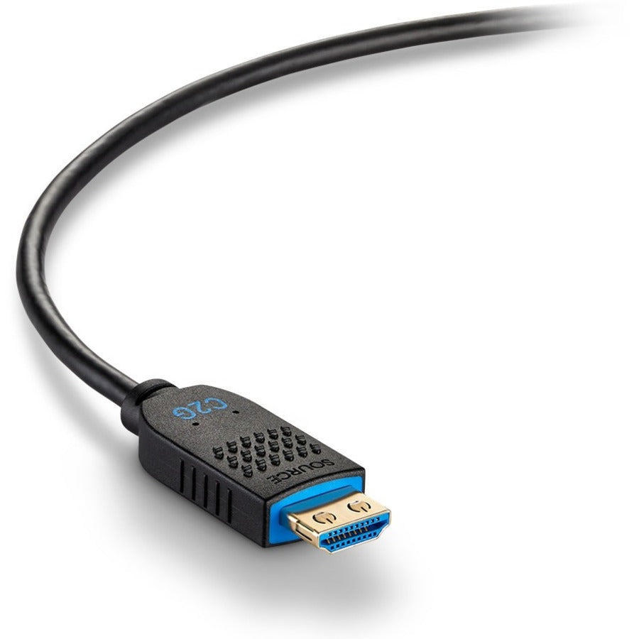 C2G 300ft Performance Series High Speed HDMI Cable - Active Optical Cable - Plenum Rated - 4K 60Hz - M/M - Black - C2G41491
