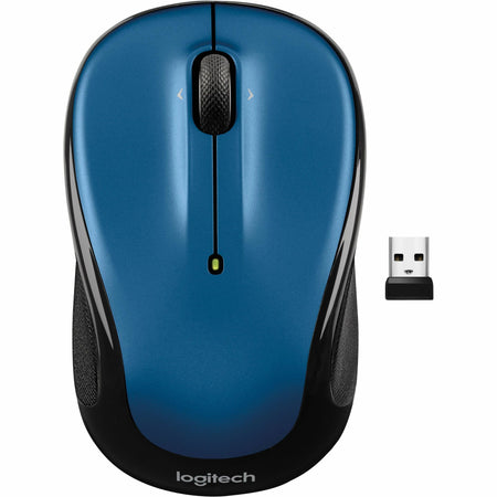 Logitech M325s Wireless Mouse, 2.4 GHz with USB Receiver, Blue - 910-006829