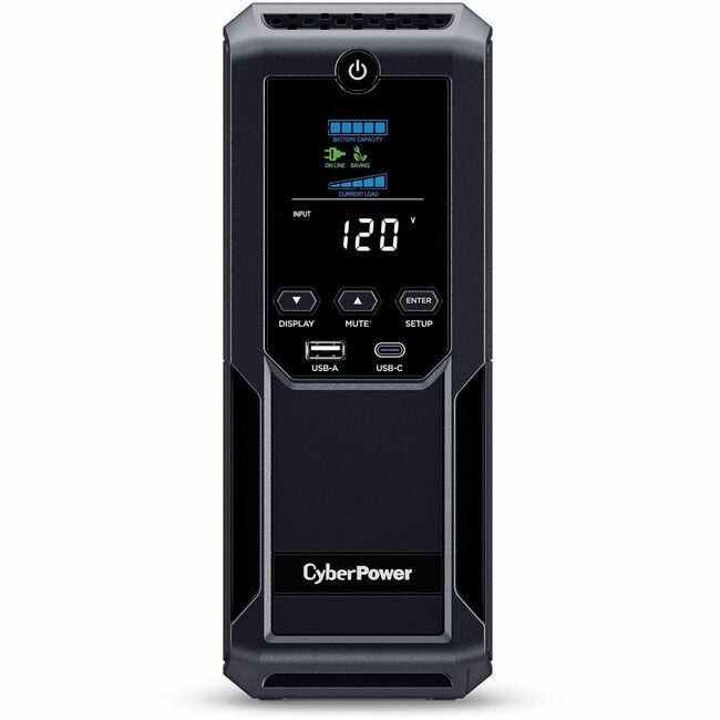 CyberPower Intelligent LCD UPS CP1350AVRLCD3 1350VA Mini-tower UPS - CP1350AVRLCD3