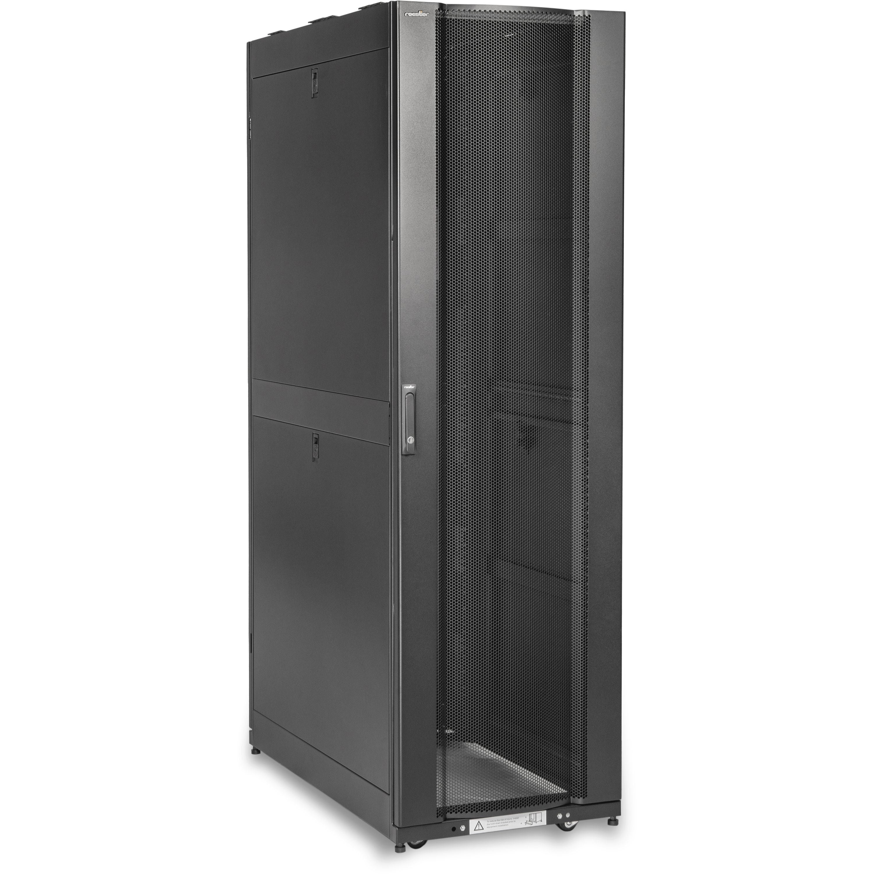 Rocstor SolidRack R3100 Rack 42U Enclosure With Side Panels - Y10E007-B1
