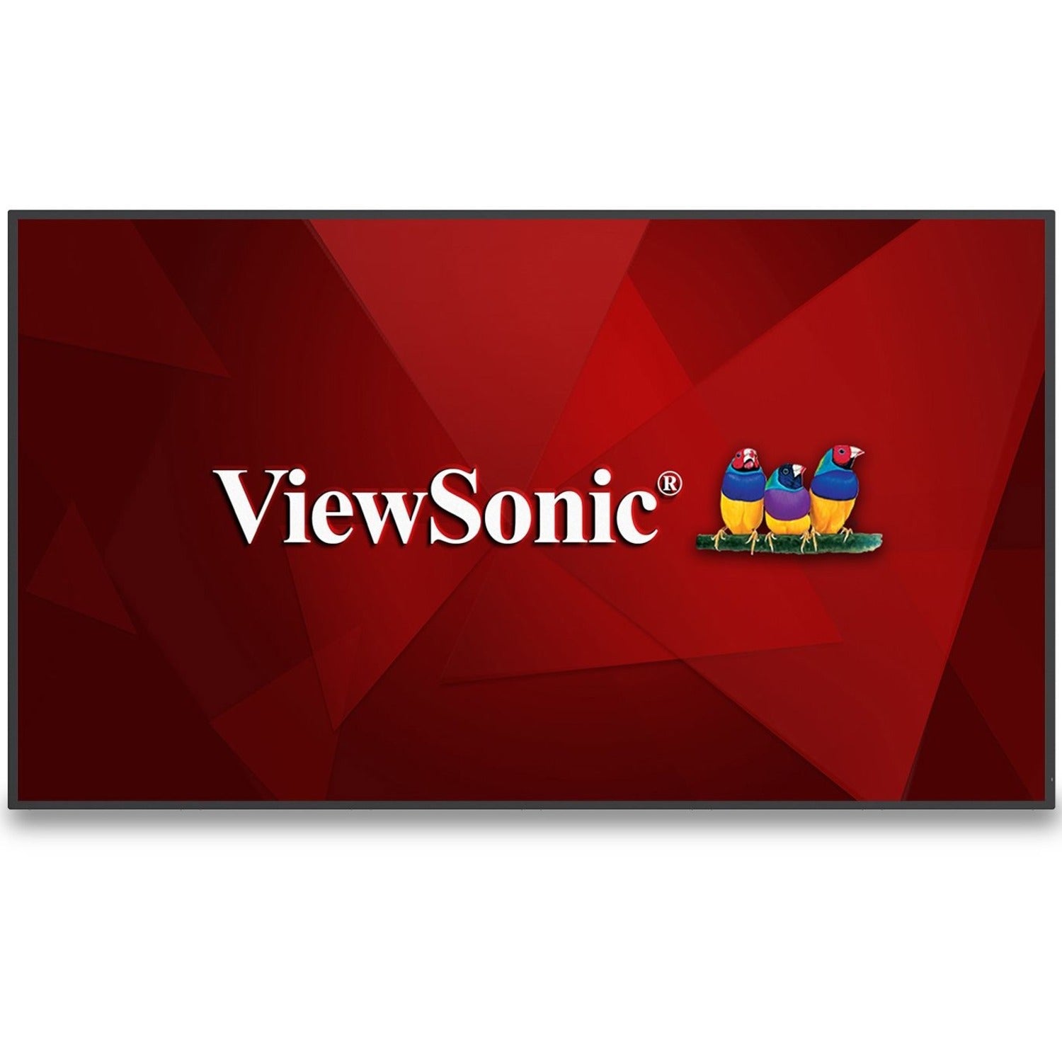 ViewSonic CDE4330 43" 4K UHD Wireless Presentation Display 24/7 Commercial Display with Portrait Landscape, USB C, Wifi/BT Slot, RJ45 and RS232 - CDE4330