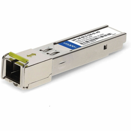 AddOn MSA and TAA 100Base-BX SFP Transceiver (MMF, 1550nmTx/1310nmRx, 550m, SC, DOM) - SFP-1M-BX-D-550-SC-AO