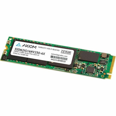 Axiom C3300n 250 GB Solid State Drive - M.2 2280 Internal - PCI Express NVMe (PCI Express NVMe 3.0 x4) - TAA Compliant - SSDM2IG16NV250-AX