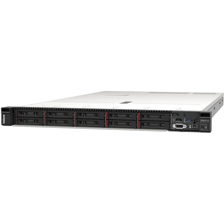 Lenovo ThinkSystem SR630 V2 7Z71A06VNA 1U Rack Server - 1 x Intel Xeon Silver 4316 2.30 GHz - 32 GB RAM - Serial ATA/600, 12Gb/s SAS Controller - 7Z71A06VNA