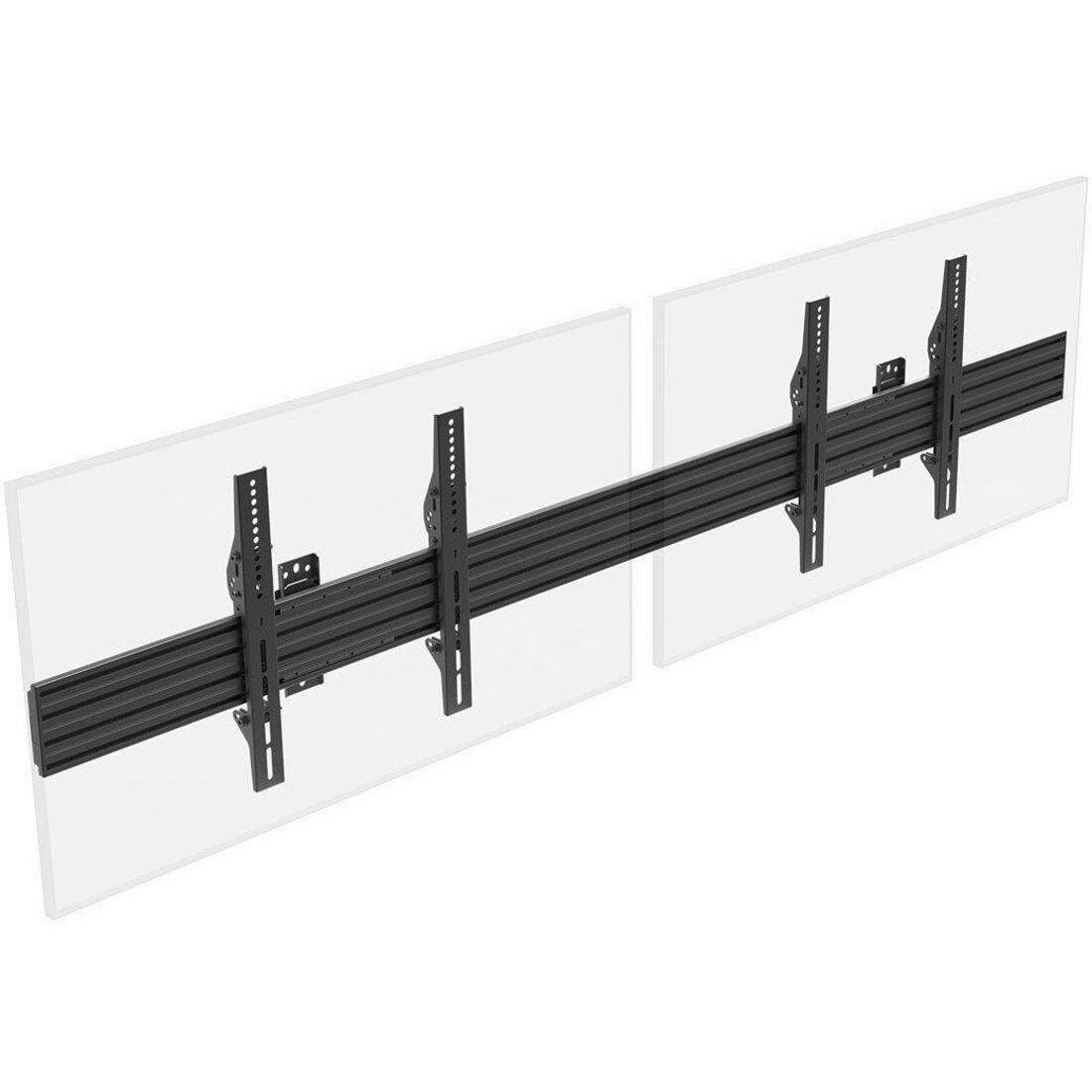 Monoprice Commercial 39661 Wall Mount for Display, Menu Board, TV, LED Display - Black - Landscape/Portrait - 39661