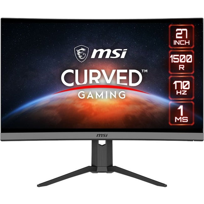 MSI G27C6P E2 27" Class Full HD Curved Screen Gaming LCD Monitor - 16:9 - G27C6PE2