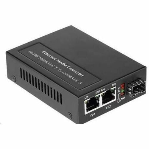 1000BASE-T to 1000BASE-SX POE+ Media Converter - MCP33-AT-M8L05-AX