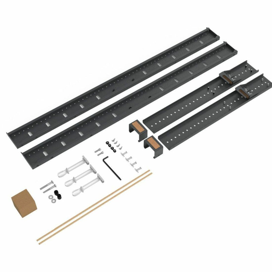 Heckler Design Mounting Rail Kit for Display, Wall Mount - Black Gray - H802-BG