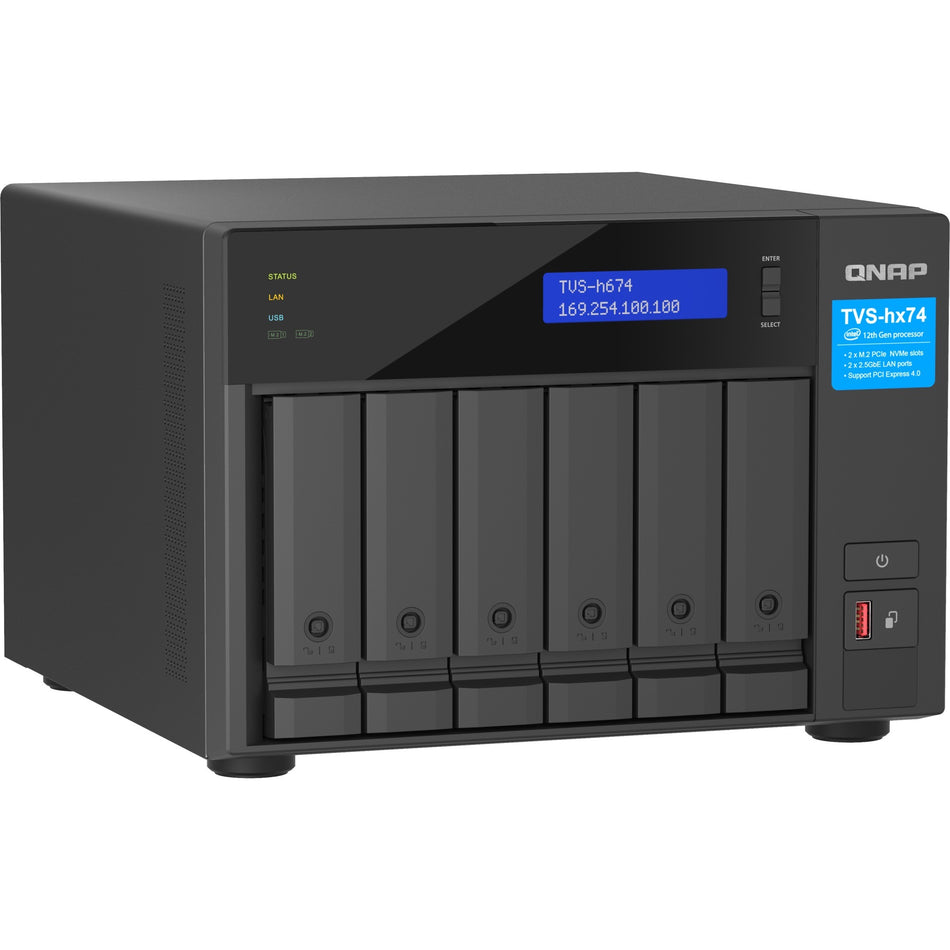 QNAP TVS-h674-i5-32G SAN/NAS Storage System - TVS-H674-I5-32G-US