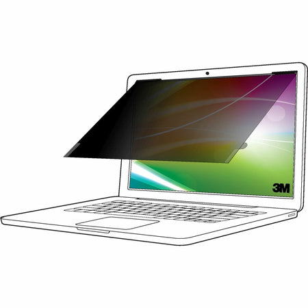 3M™ Bright Screen Privacy Filter for 12.1in Laptop, 16:10, BP121W1B - BP121W1B