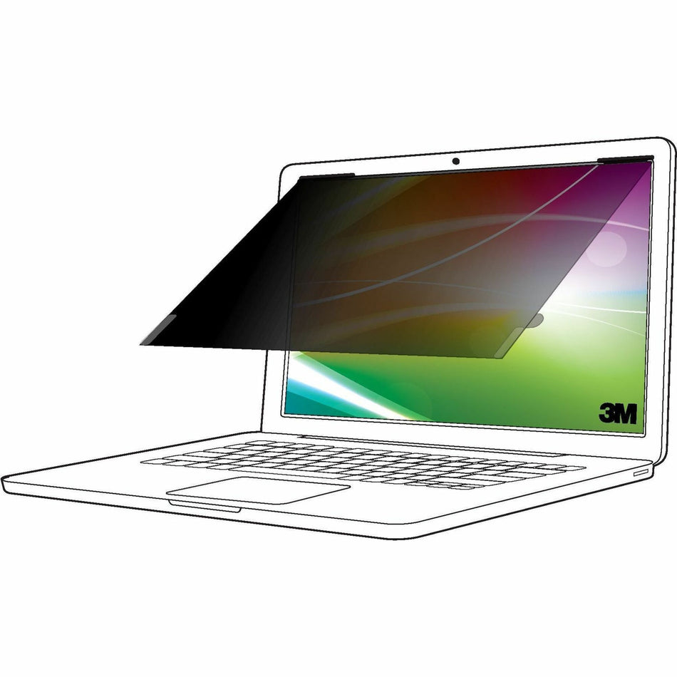 3M™ Bright Screen Privacy Filter for 13.3in Laptop, 16:9, BP133W9B - BP133W9B