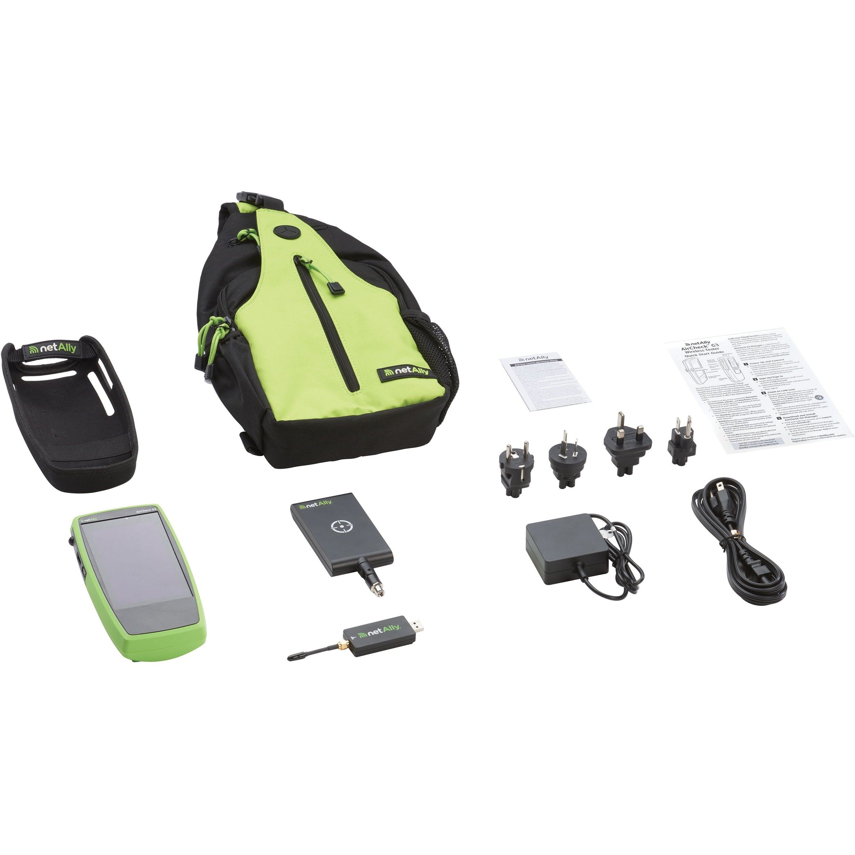 NetAlly AirCheck G3 PRO Kit with Test Acc (Full Tri-Band) - AIRCHECK-G3-PRO-TKT