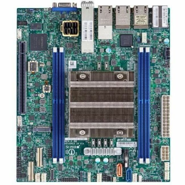 Supermicro X12SDV-16C-SPT8F Server Motherboard - Intel Chipset - Socket BGA-2579 - Micro ATX - MBD-X12SDV-16C-SPT8F-O