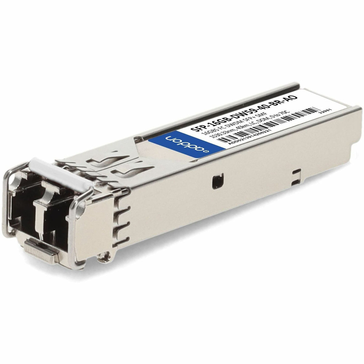 AddOn Brocade&reg; (Formerly) Compatible TAA 16GBase-DWDM FC SFP+ Transceiver C-Band 100GHz (SMF, 1530.33nm, 40km, LC, DOM) - SFP-16GB-DW59-40-BR-AO