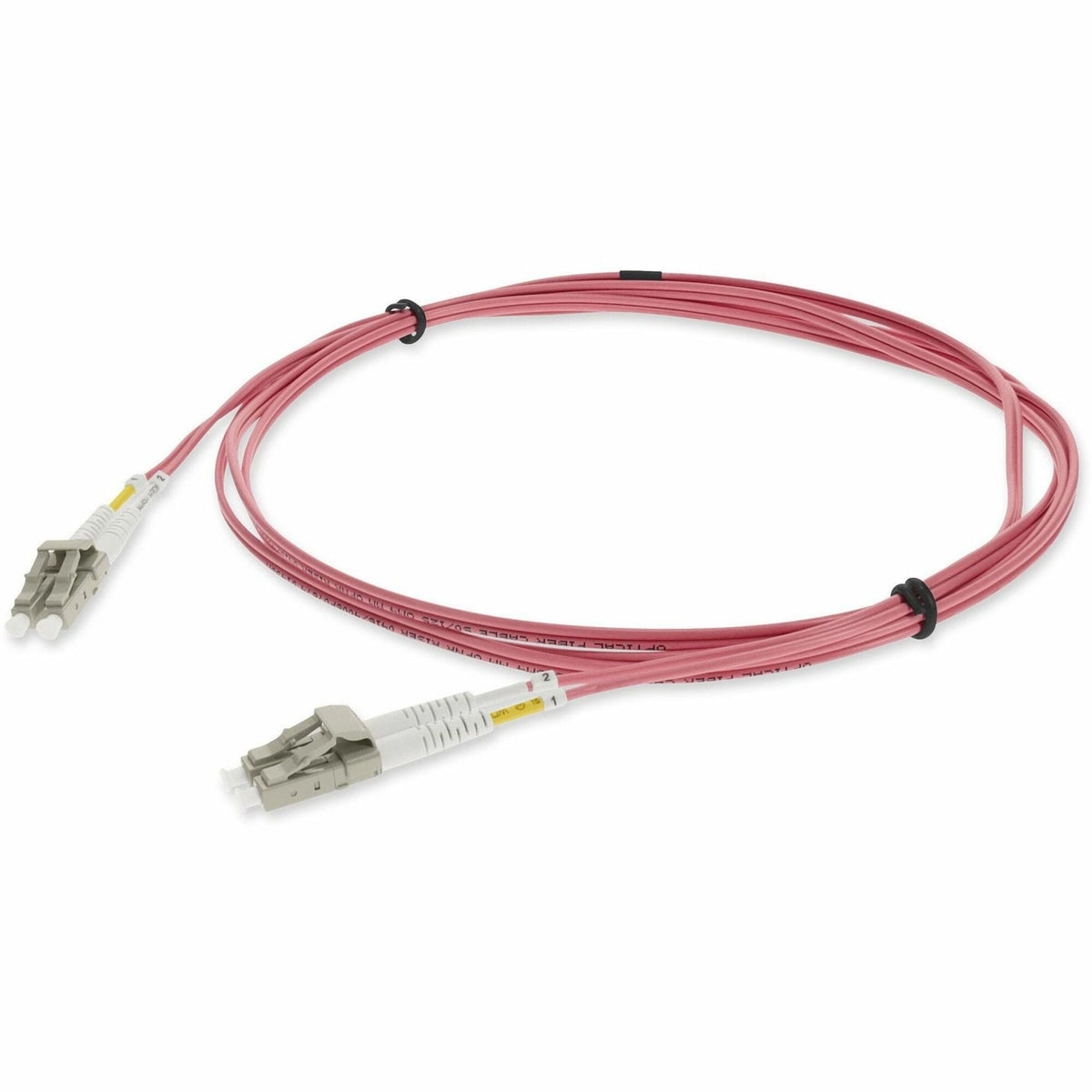 AddOn Fiber Optic Duplex Patch Network Cable - ADD-LC-LC-3M5OM4-PK