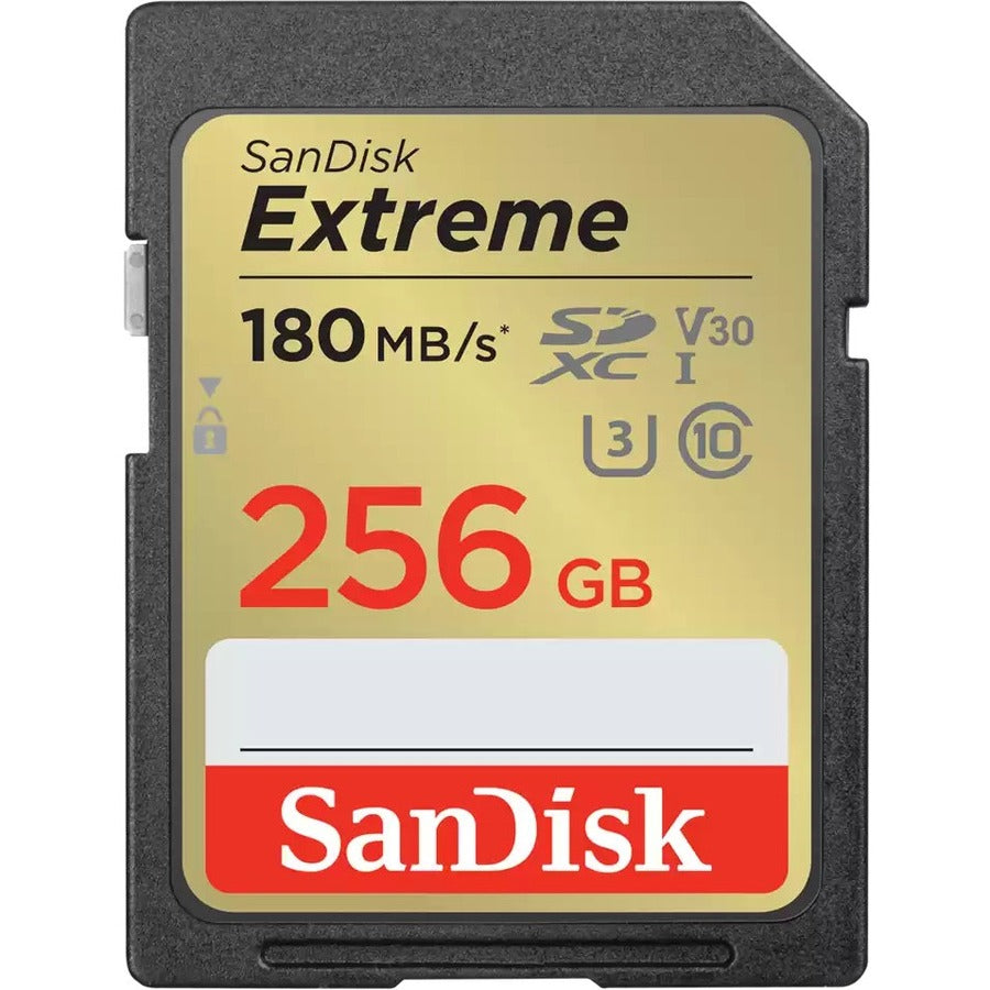 SanDisk Extreme 256 GB Class 3/UHS-I (U3) SDXC - SDSDXVV-256G-ANCIN